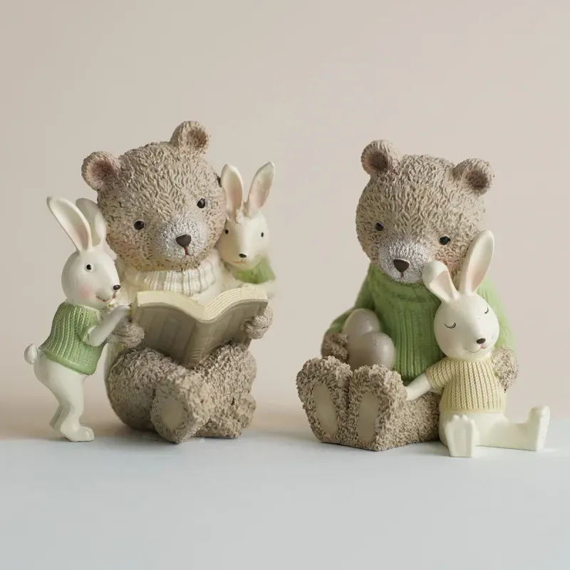 LEWIS ourson lapin assis 8cm