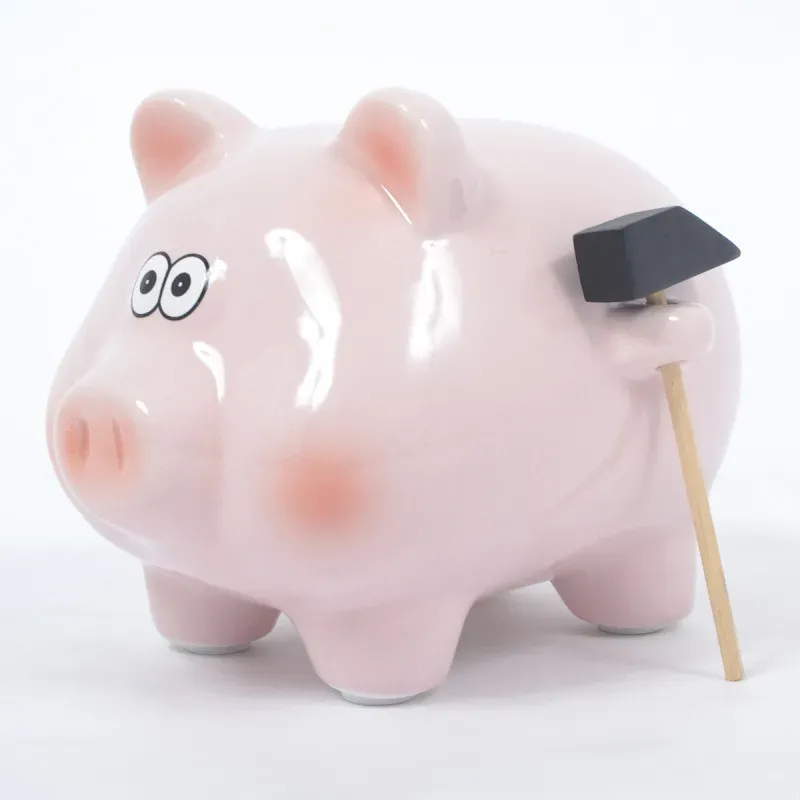 BATILOU tirelire cochon marteau