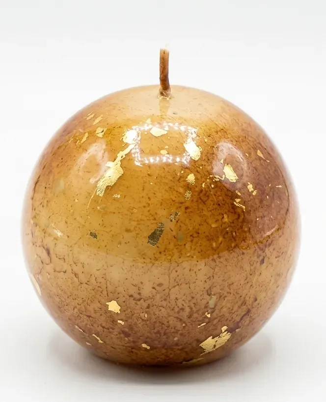 BOUGIE Marbrée Or flam&Co