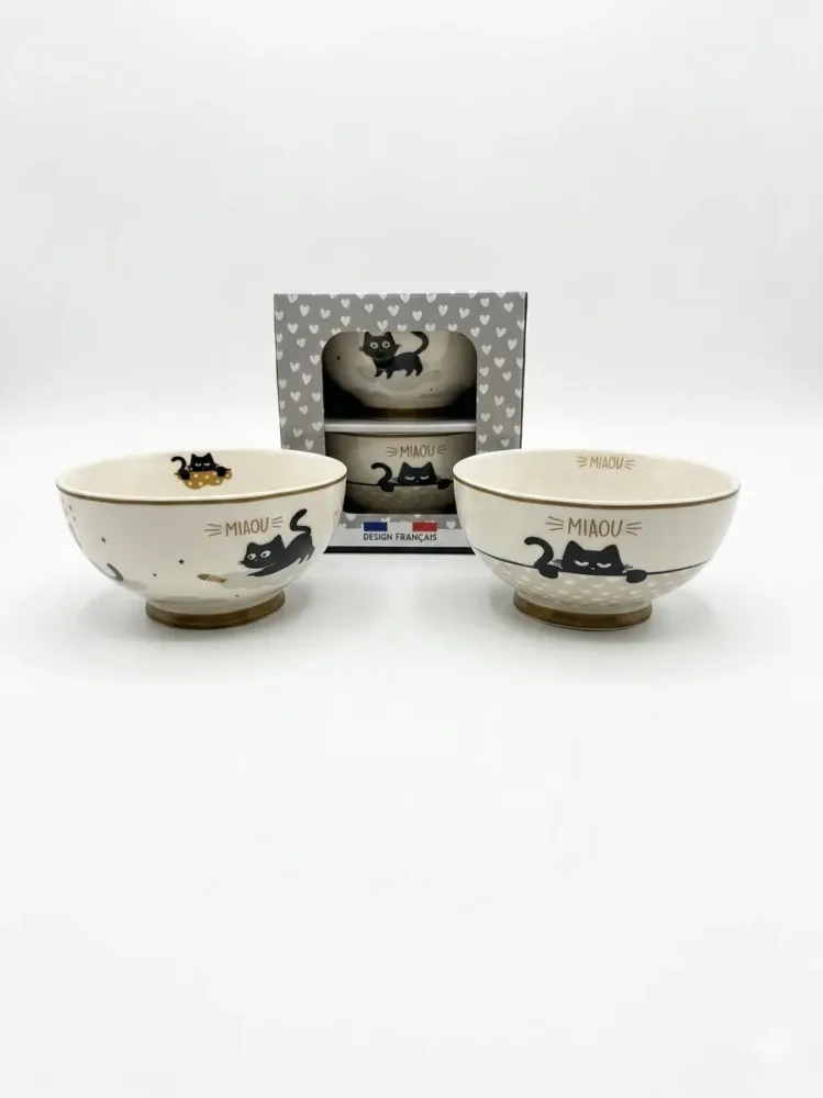 GASPARD Coffret 2 Bols 13cm