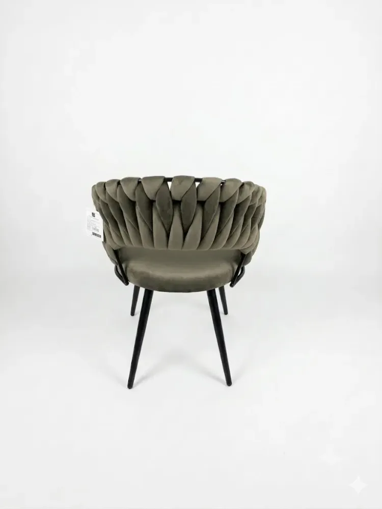 fauteuil taupe derriere