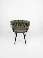 fauteuil taupe derriere